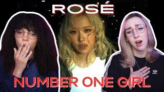 COUPLE REACTS TO ROSÉ - number one girl (official music video)