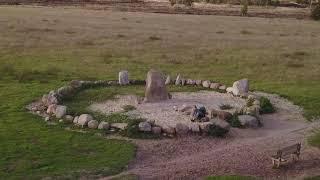 Drenthe: Episch droneshot over Hunebedden