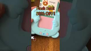 Bilingual English & Spanish Flash Cards for Toddler Language Fun