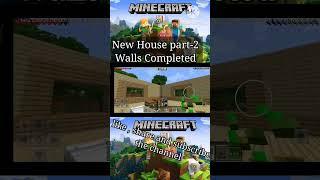 New House part-2 walls complete| Minecraft| @gamingtoinfinity3647