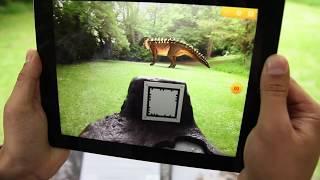 Walking with Dinosaurs mobile Augmented Reality for BBC and 20th Century Fox by INDE