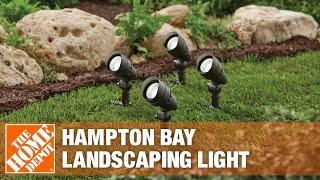 Hampton Bay Adjustable Landscaping Light | The Home Depot