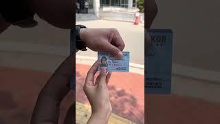 KTP Pertamaku di Korea  Visa D4 Korea  #shorts #southkorea