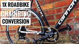 1X Single Chainring Road Bike Conversion