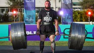 OLEKSII NOVIKOV 536kg World Record Deadlift - Interview (Eddie hall)