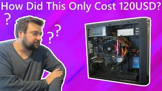 This Awesome PC Has No GPU But Cost Only 120 USD! And It Games!