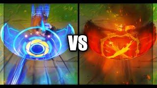 Pulsefire Pantheon vs Zombie Slayer Pantheon Skins Comparison (League of Legends)