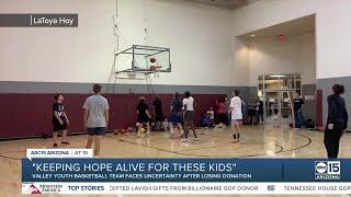 East Valley basketball club needs big assist after financial donors backed out