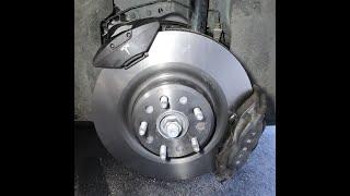 Tesla Model S rear brake service / Bremsen wechseln / Parking brake