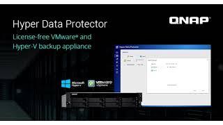 QNAP Officially Launches Hyper Data Protector, a License free VMware and Hyper V Backup Solution