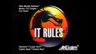 1993 Mortal Kombat Commercial