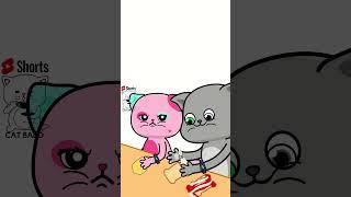 Cleaning time Pinky and Sancho (Animation Meme) #shorts