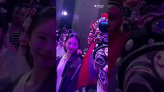 beautiful Liu haocun with traditional people  beautiful moment of Liu haocun #liuhaocun #cunzi