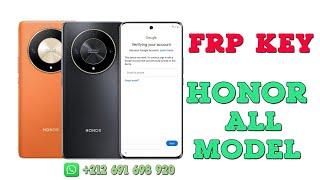 All Honor FRP Unlock By FRP KEY | Honor X9b 5G FRP Remove ALI-NX1 |Google Account Honor X9b ALI-N21