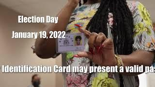 Presentation of Identification for the General Election 2022