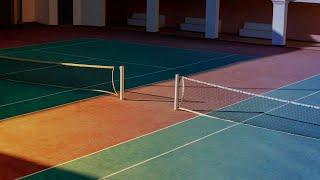 1 Hour ASMR Tennis Court Ambience  Tennis Match Sounds / White Noise /Study/Relax/Focus