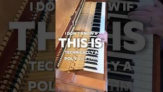 Is this a polyrhythm? Spoiler alert: it’s not.. #pianoplayer #piano #pianist