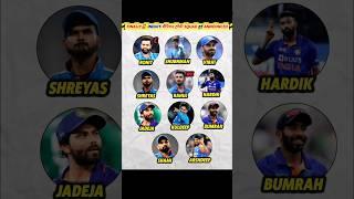 India's Squad & Playing 11 For Champion Trophy 2025  Siraj Not Selected 