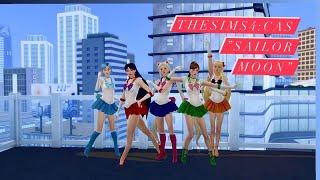 The Sims 4:CAS "Sailor Moon"/Кас: создаю персонажей из аниме "Сэйлор Мун"