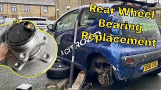 CityBug Rear Wheel Bearing Replacement / Rear Hub Replacement (C1/107/Aygo)