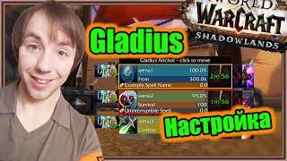 Gladius. Настройка аддона. | World of Warcraft: Shadowlands