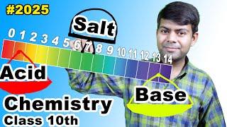 Acid Base and Salts Class 10 | ONE SHOT | Chemistry Board Exams 2024