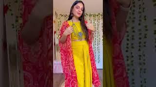 Affordable Festive Outfit from Amazon | #shorts #ytshorts #amazonfinds #theshikhadose