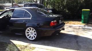 Супер выхлоп BMW M5 e39! Просто какой то монстр!