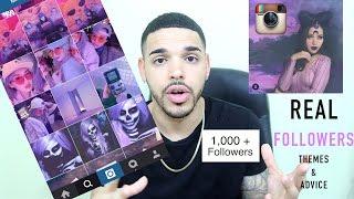 HOW TO GET REAL INSTAGRAM FOLLOWERS + ADVICE | THEBRANDONLEECOOK