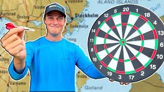 DART CHALLENGE – Angeln wo der Pfeil trifft  | Team Galant