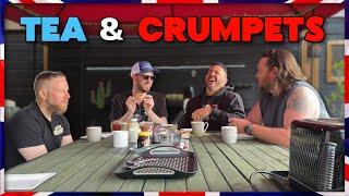 Americans FIRST TRIP to ENGLAND: Tea & Crumpets