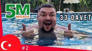 Цены в Турции 5M Migros и еда в 33 DAVET TANTUNİ! НЕ ВСЁ ВКЛЮЧЕНО #2