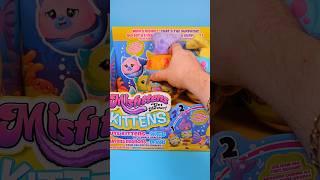 Cats that Love Water?!  Misfittens Kittens S2 ASMR Toys Unboxing #asmrrelax #plushies #toyunboxing