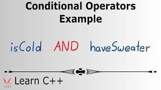 Learn Programming with C++ - Conditional Operators Example