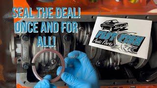 The Big Block Mopar Rear Main Seal Fix Video #mopar #engine #stroker