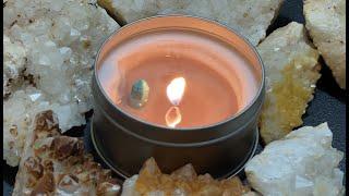 Vegan Soy Crystal Candles, Long Lasting, Hand Poured with All-Natural Soy Wax, Cruelty-Free