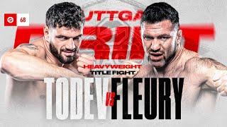 OKTAGON 68: Todev vs. Fleury | Official Teaser | 08.03.2025 - Watch LIVE on OKTAGON.TV