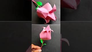 Paper Tulip Flower | Lotus Flower | #shorts #lotusflower #viral #youtubeshorts