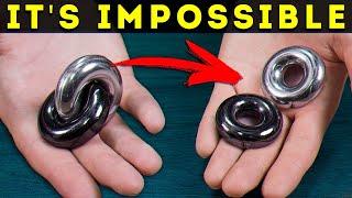 STEEL DONUTS | IMPOSSIBLE PUZZLE | Is it possible to solve?