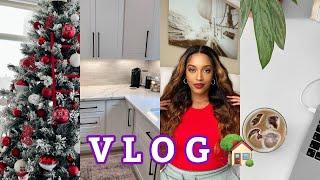 VLOG: My KITCHEN MAKEOVER, New Appliance,Christmas decorations,Designer bag//Home Vlog FT TeddyBlake