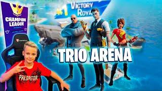 ТРИО АРЕНА - ЛИГА ЧЕМПИОНОВ ФОРТНАЙТ | TRIO ARENA FORTNITE CHAMPION LEAGUE IgorYan-GO