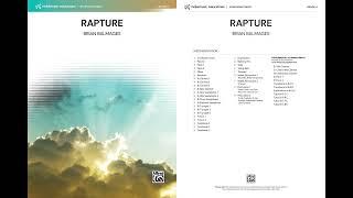 Rapture, by Brian Balmages – Score & Sound