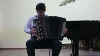 Андрей Колмаков (Баян) - И.С. Бах Прелюдия и фуга d-moll