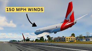 Boeing 737 Vs. Unearthly Winds (That Only Get Worse)