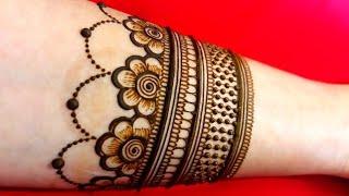 Easy Bridal Mehandi |Floral Dulhan Mehndi Design 2024 |Full Hand Mehndi |Bridal Henna