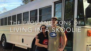 The Pros and Cons of Living in a Skoolie - My reaction for people thinking about a bus conversion