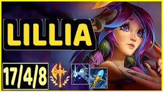 LILLIA - 17/4/8 KDA GAMEPLAY