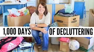 I Decluttered for 1,000 Days Straight (here's what I learned)