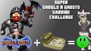 SUPER GHOULS N GHOSTS : Sardine Challenge | KIRA KOMRAD