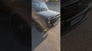 Black Niva #niva #nivaurban #bpan #tuning #bass #опер #automobile